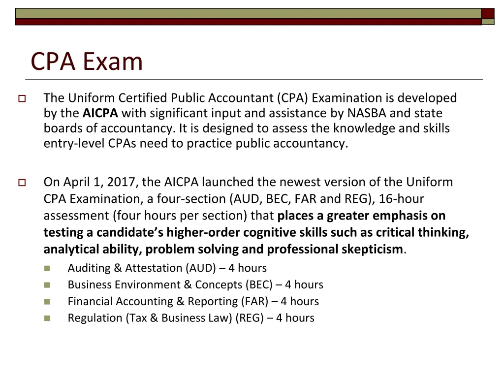 cpa exam