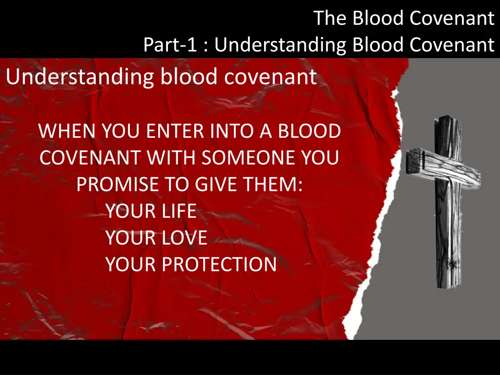 the blood covenant 19