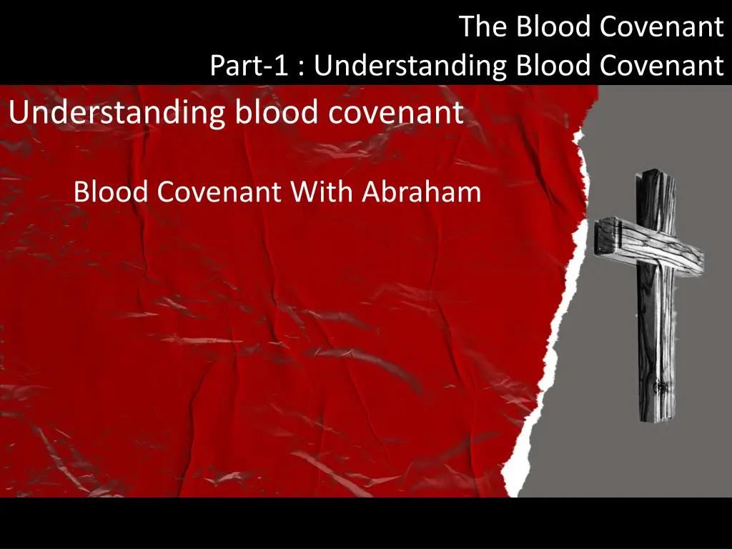 the blood covenant 20