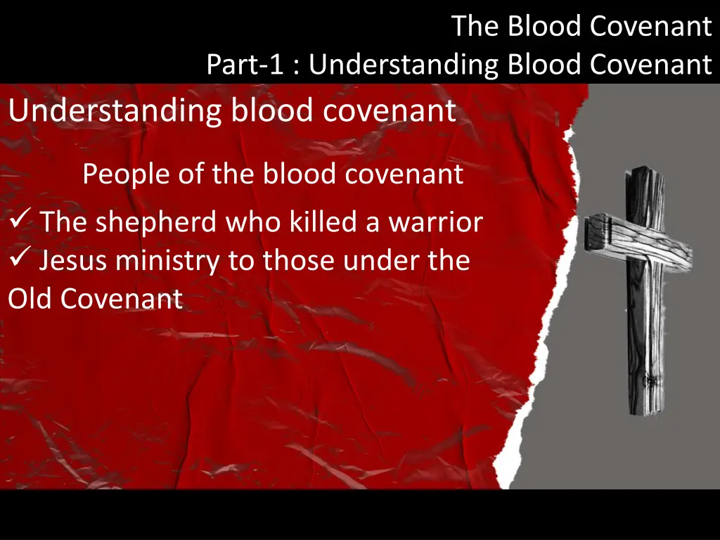 the blood covenant 24