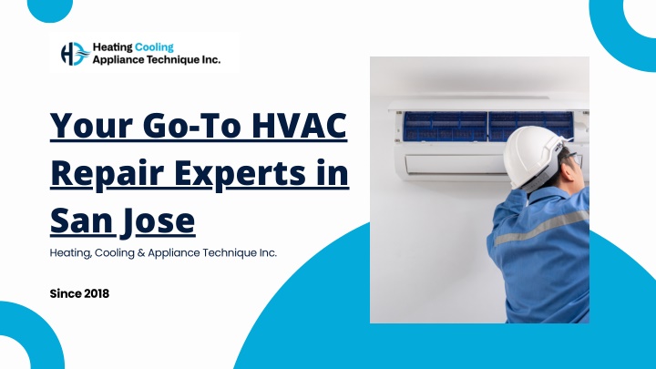 your go to hvac repair experts in san jose