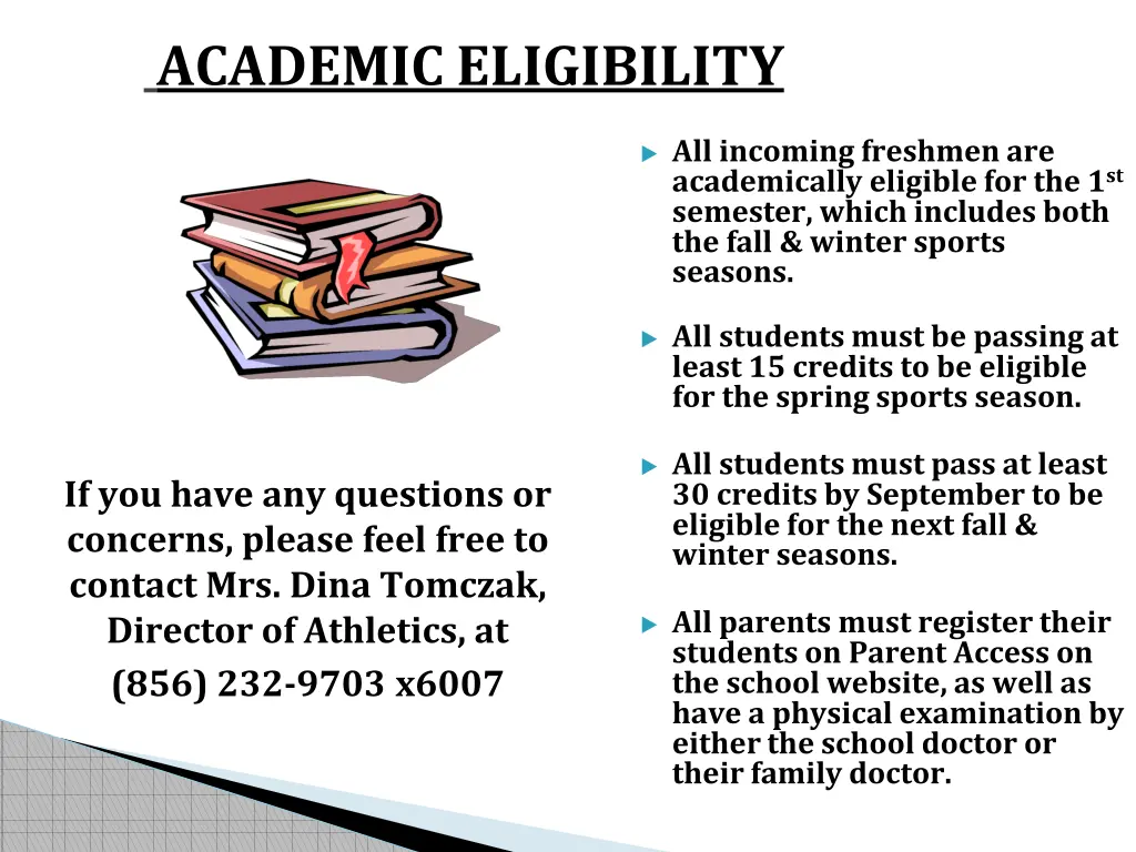 academic eligibility