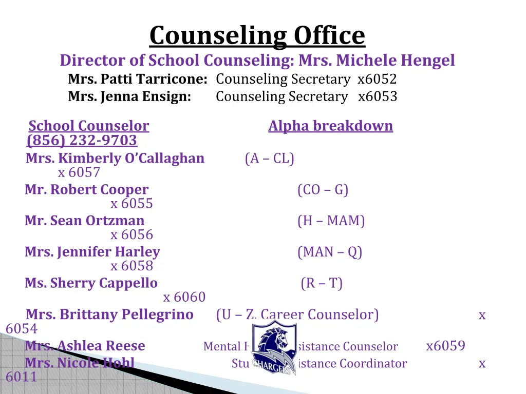 counseling office director of school counseling