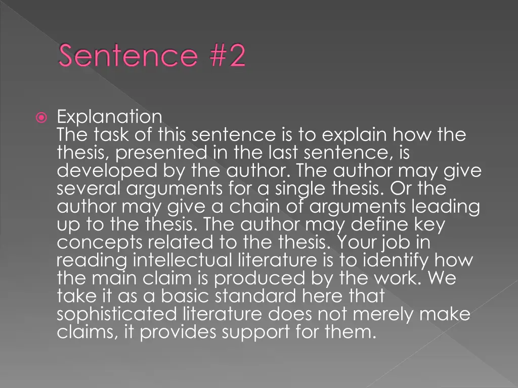 sentence 2