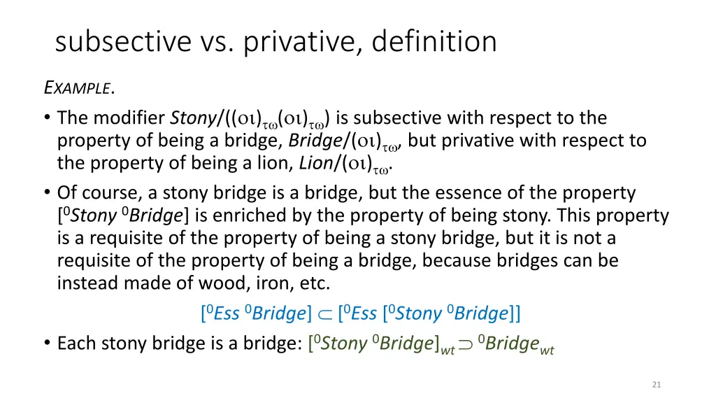 subsective vs privative definition 3