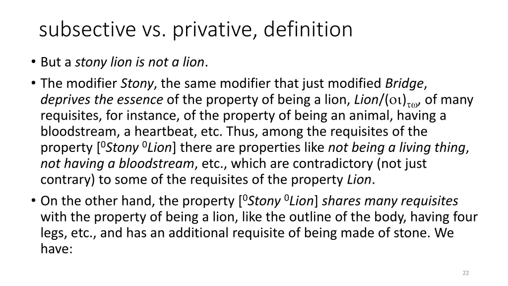 subsective vs privative definition 4