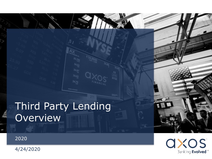 third party lending overview