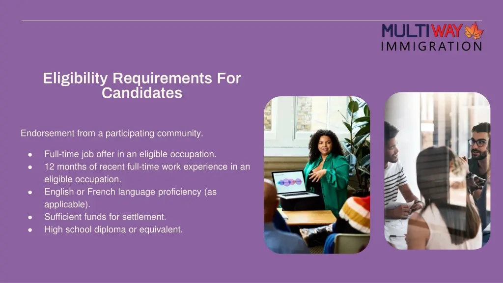 eligibility requirements for candidates