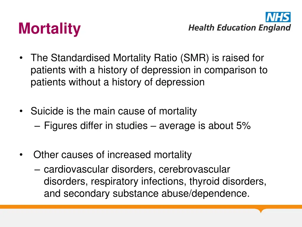 mortality