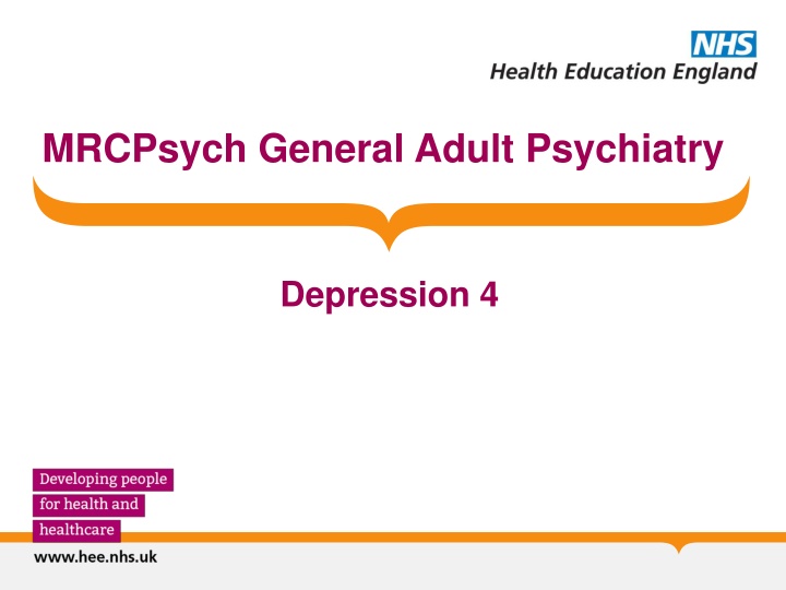 mrcpsych general adult psychiatry