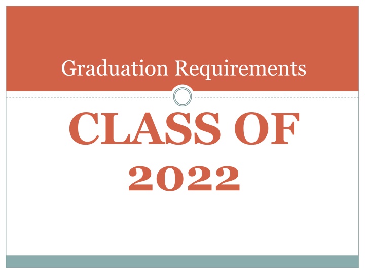 graduation requirements