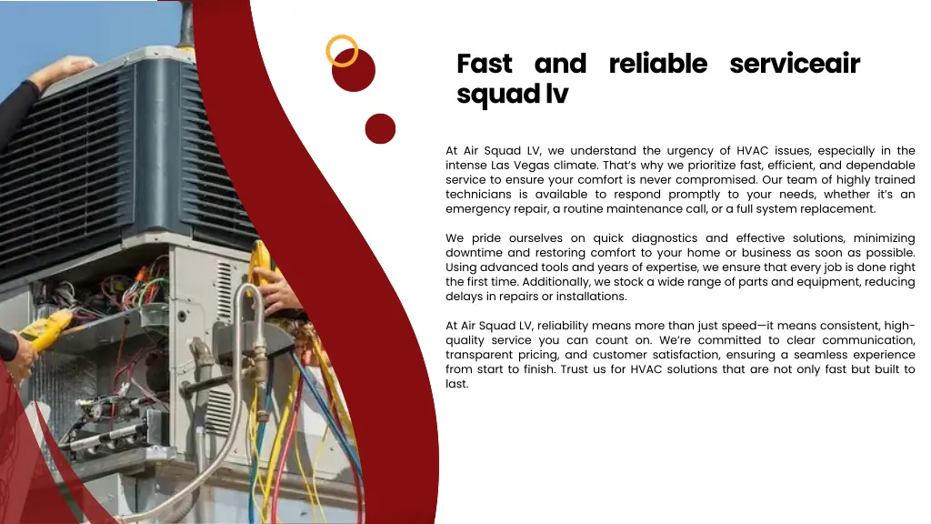 fast and reliable serviceair squad lv