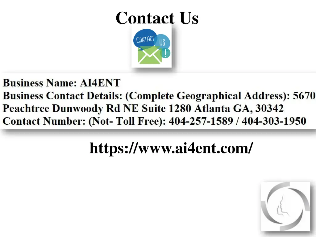 contact us