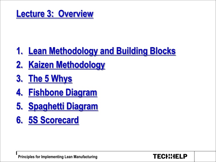 lecture 3 overview