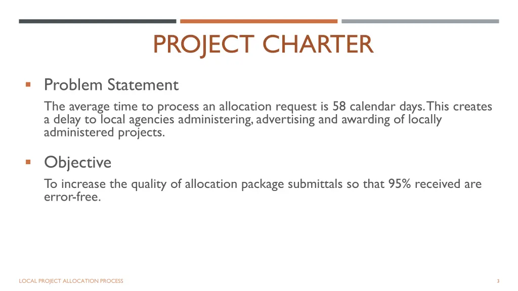 project charter