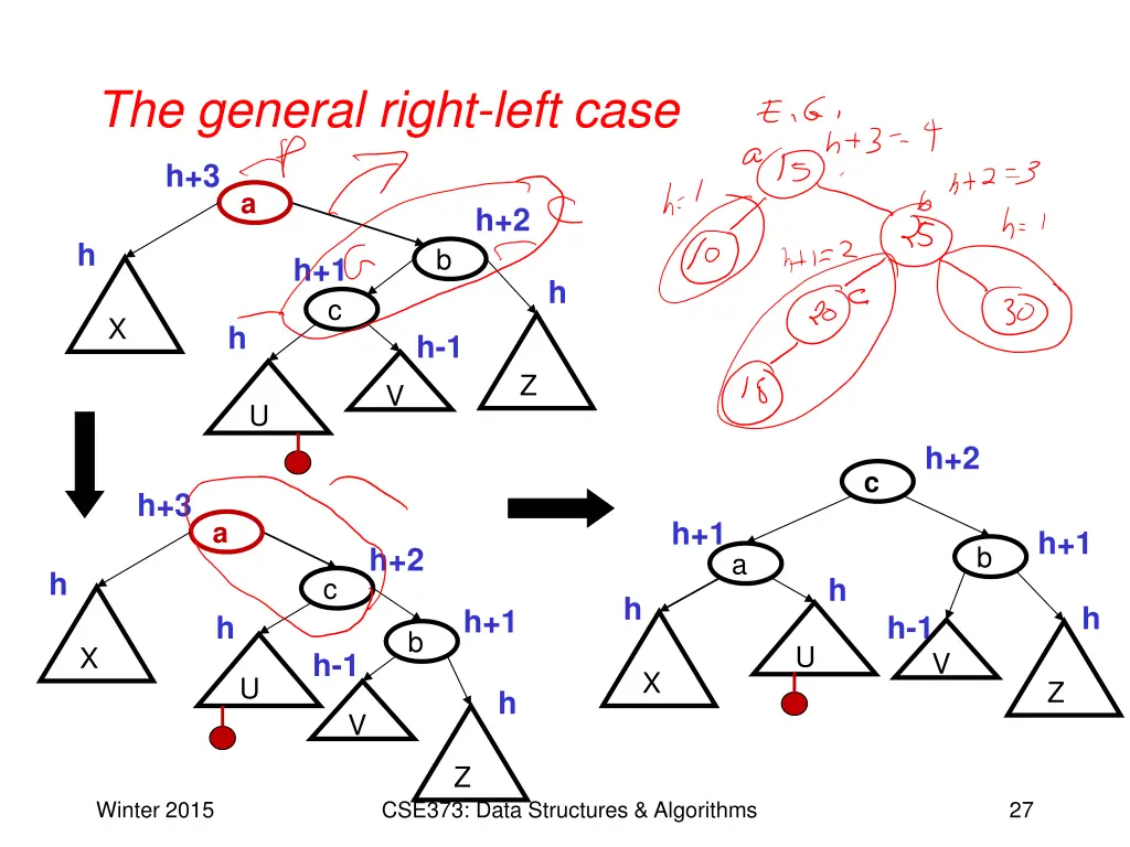 the general right left case