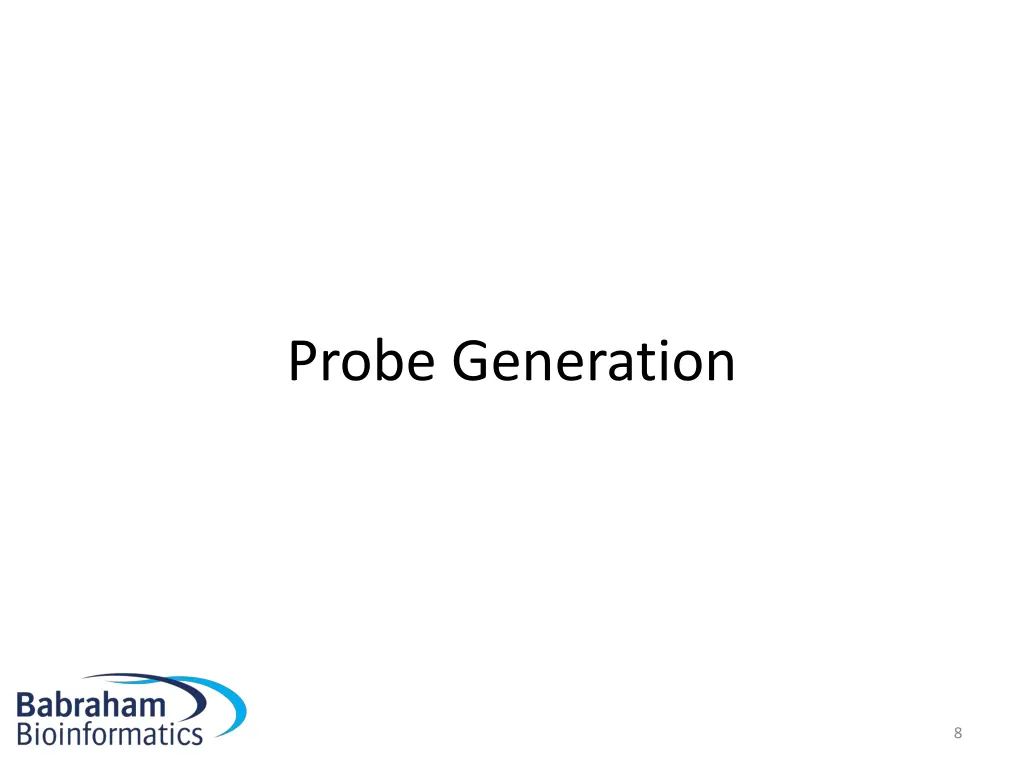 probe generation