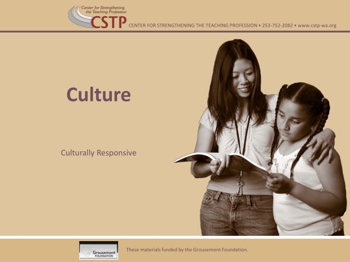 center for strengthening the teaching profession