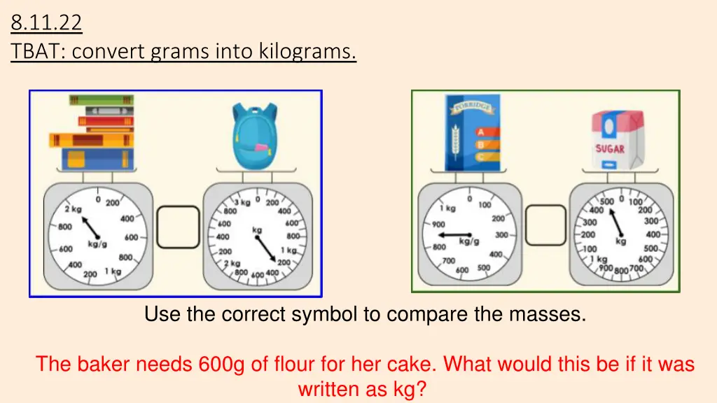 8 11 22 tbat convert grams into kilograms 7