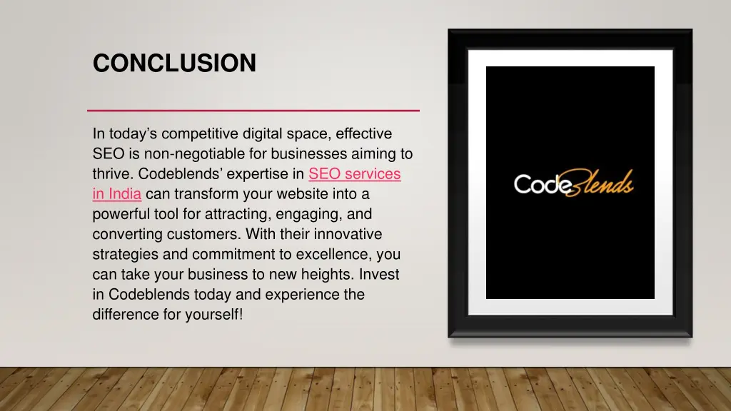 conclusion