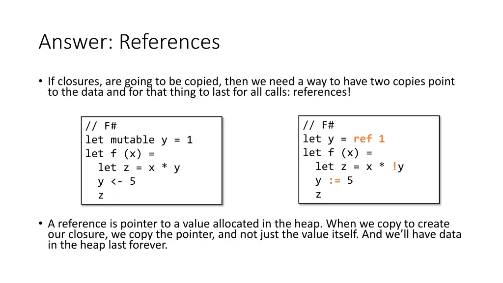 answer references