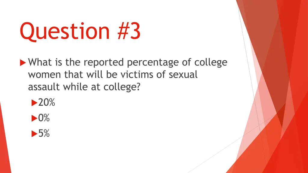 question 3