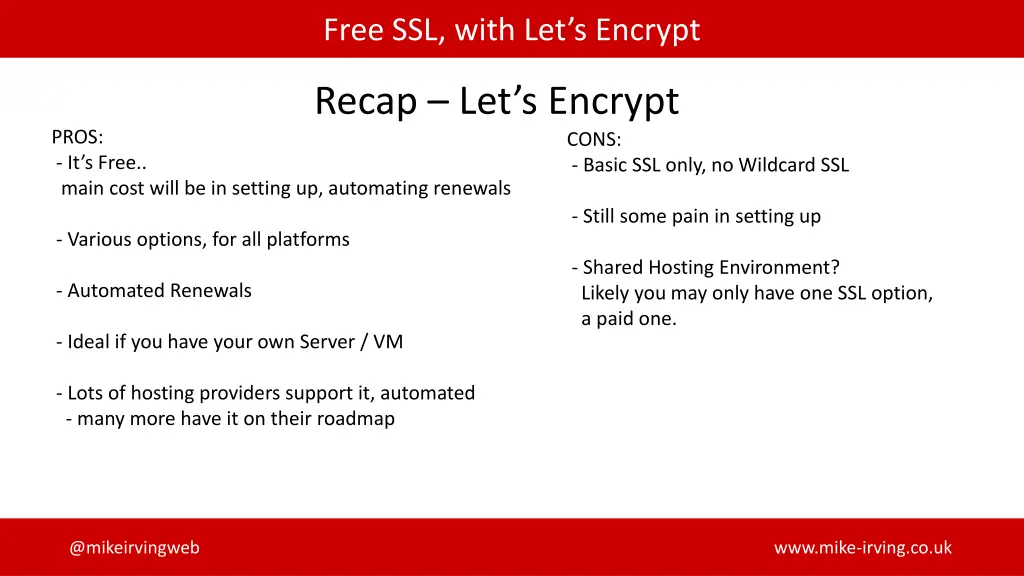 free ssl with let s encrypt 22