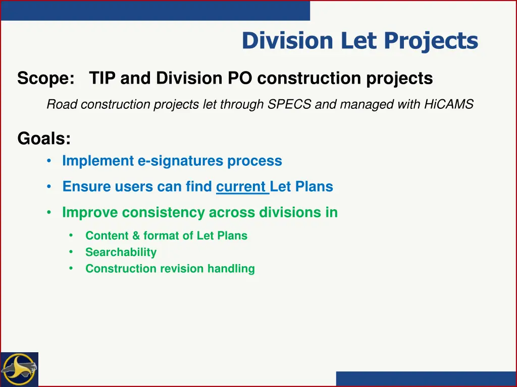 division let projects