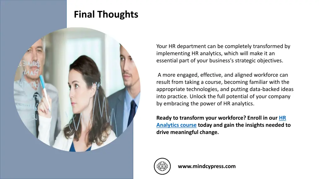 final thoughts
