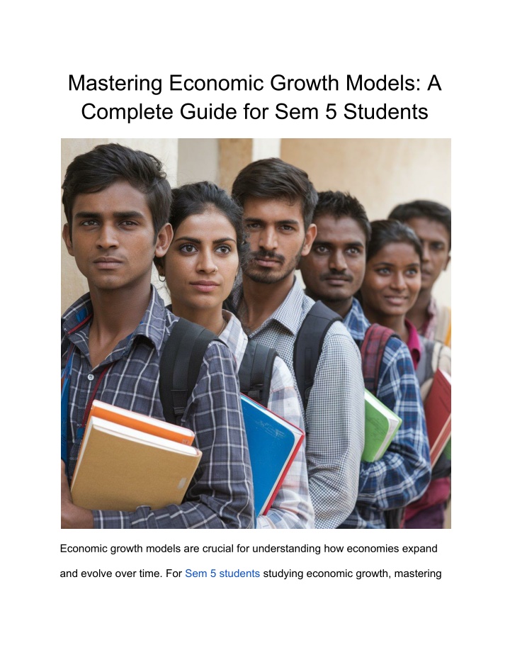 mastering economic growth models a complete guide