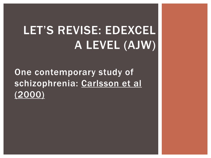 let s revise edexcel a level ajw