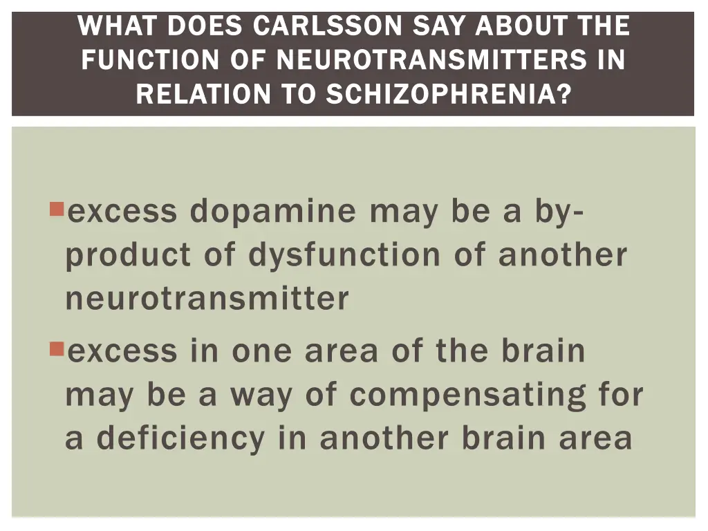 what does what does carlsson function