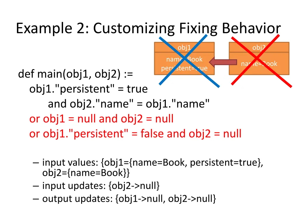 example 2 customizing fixing behavior 1