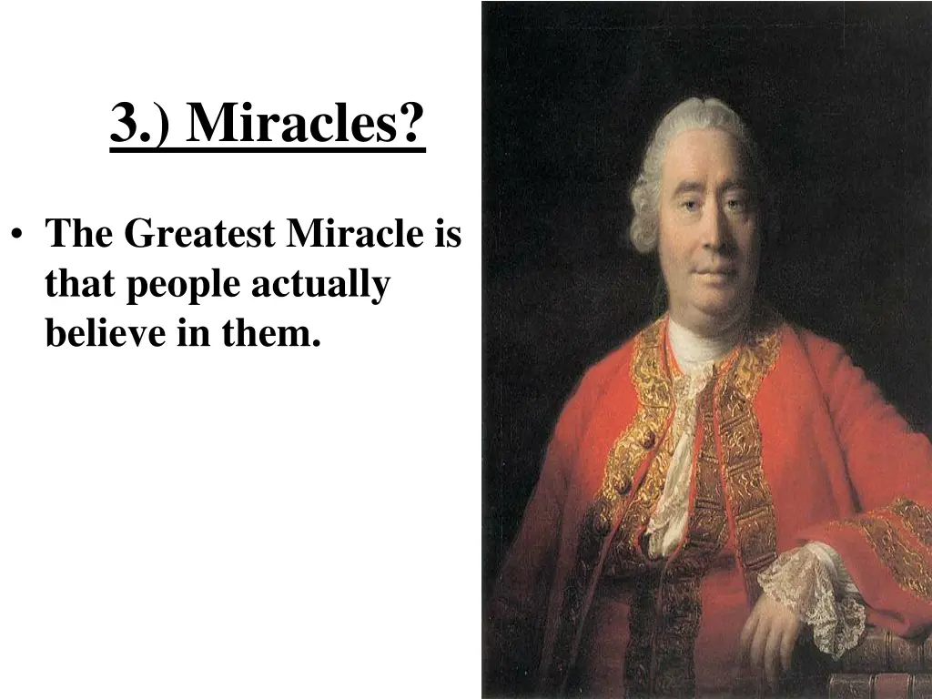 3 miracles