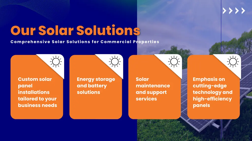 comprehensive solar solutions for commercial