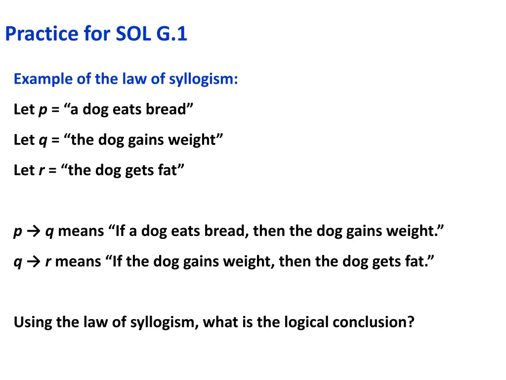 practice for sol g 1 2