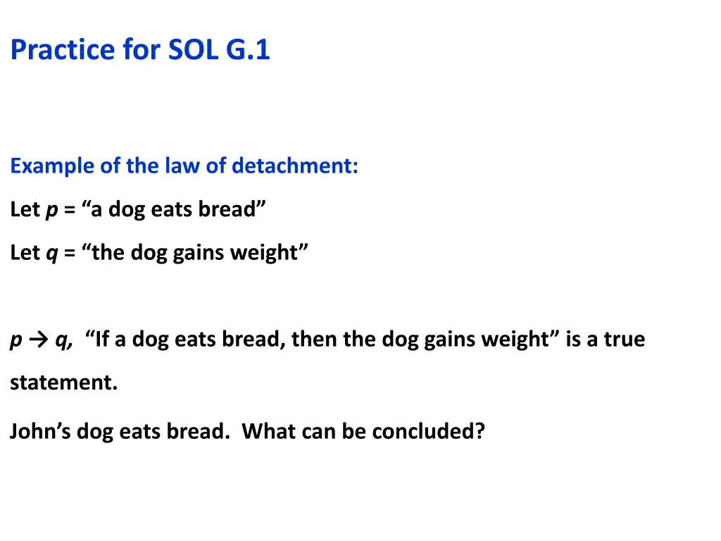 practice for sol g 1