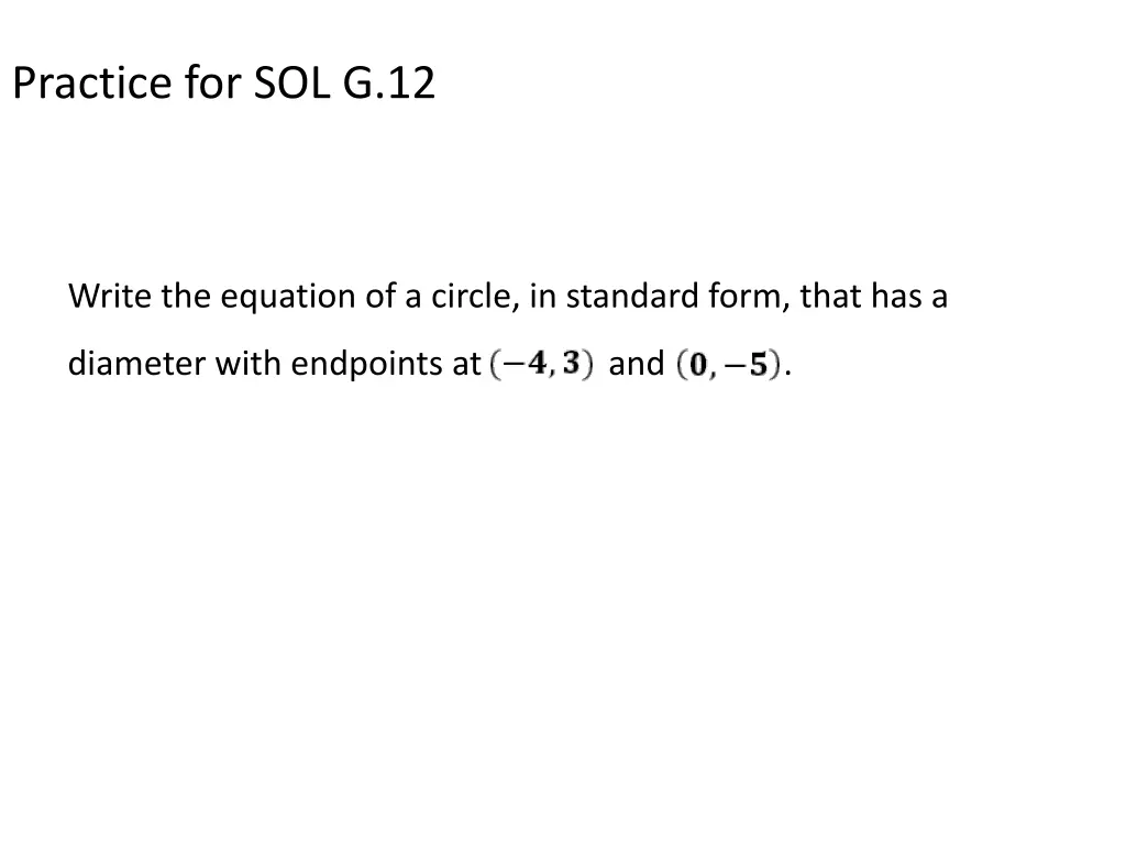 practice for sol g 12 2