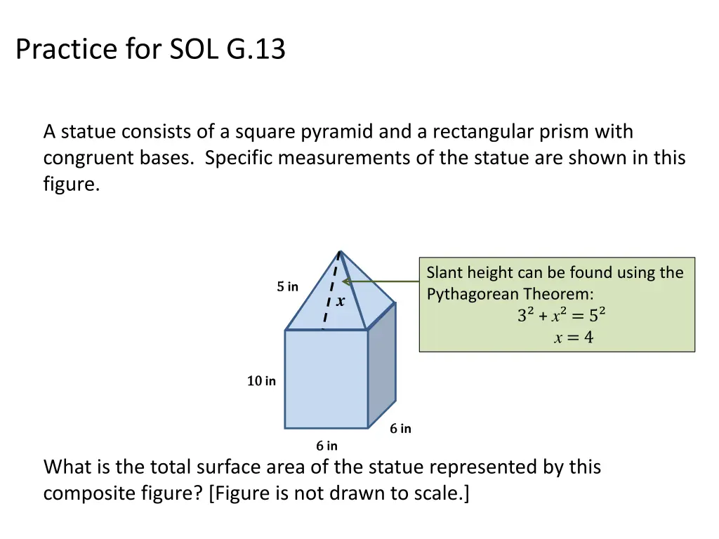 practice for sol g 13