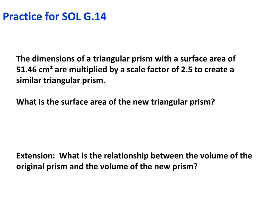 practice for sol g 14 2