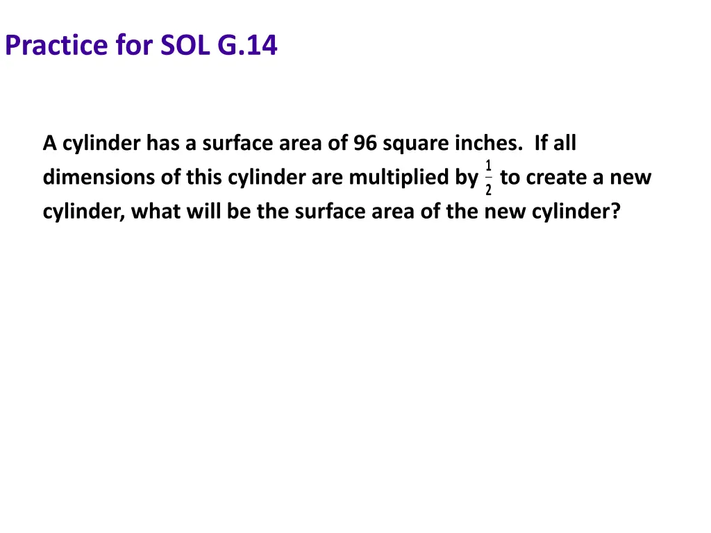 practice for sol g 14 5