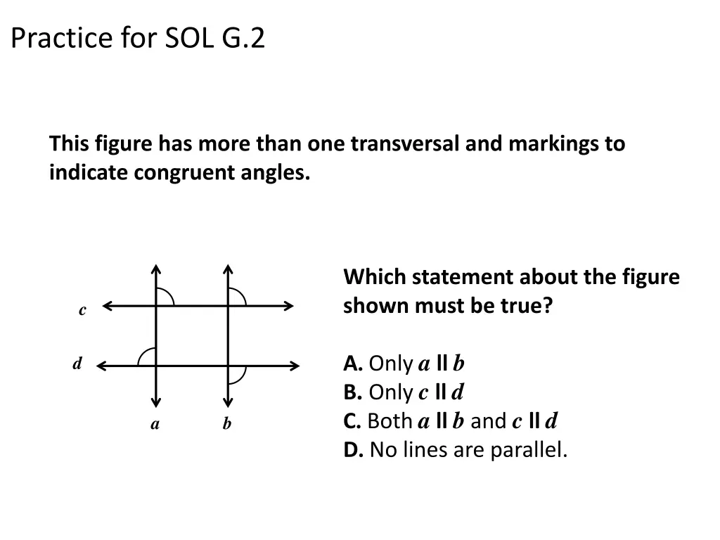 practice for sol g 2 1