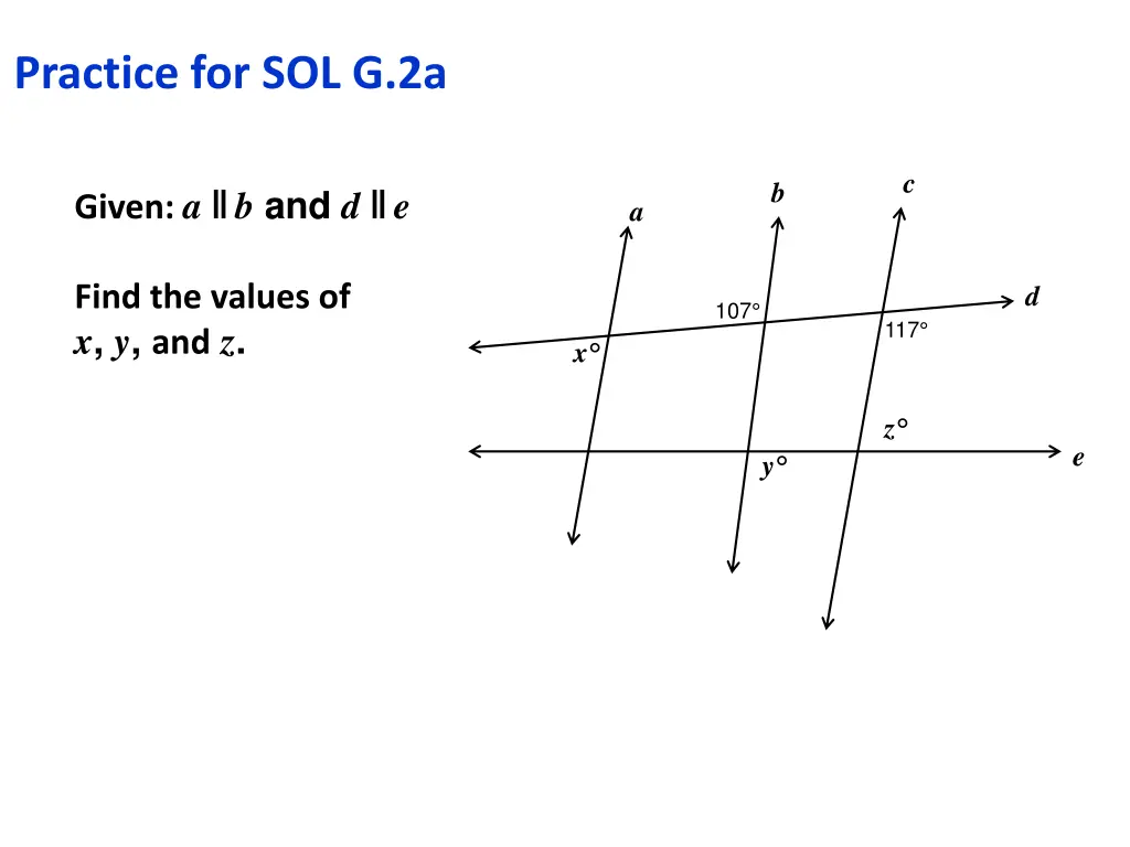 practice for sol g 2a