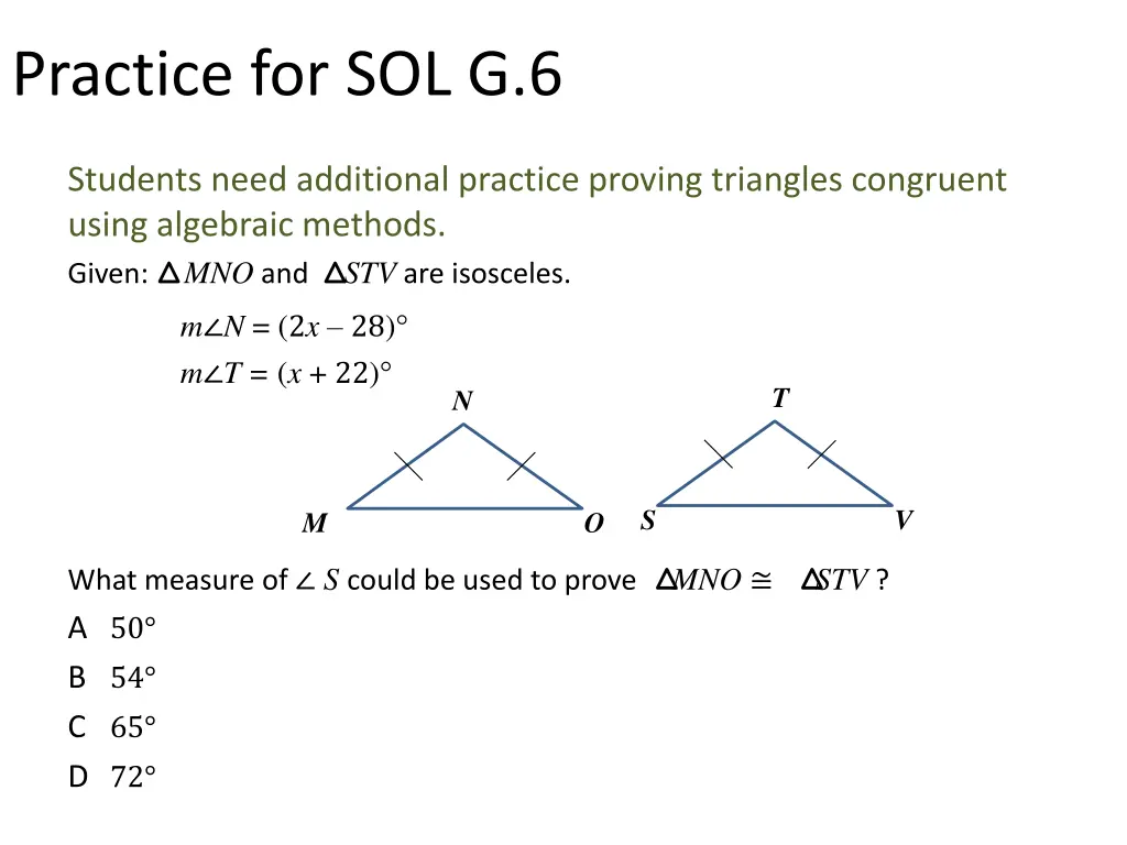 practice for sol g 6 2