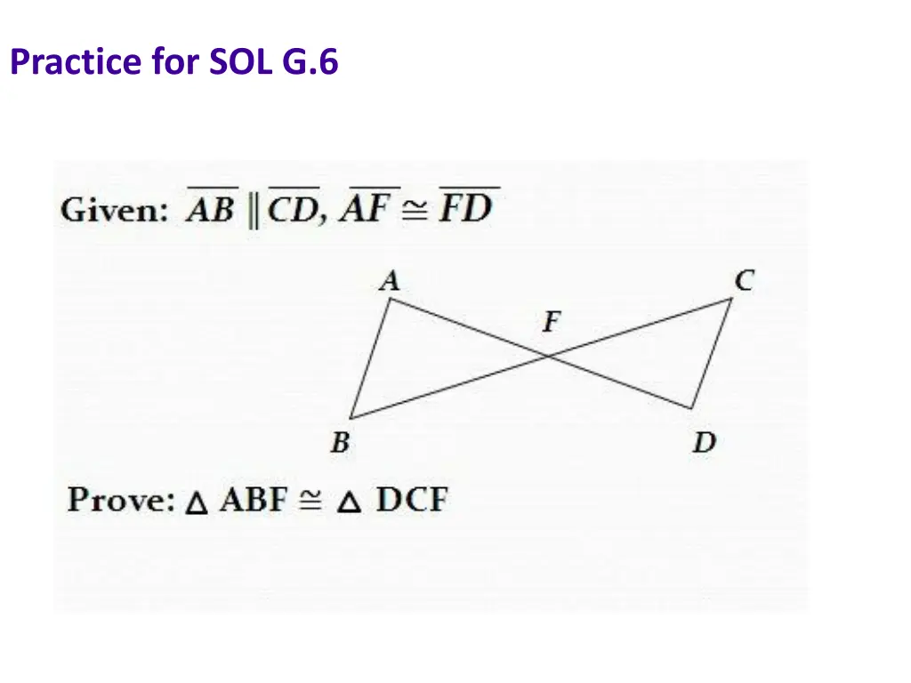 practice for sol g 6