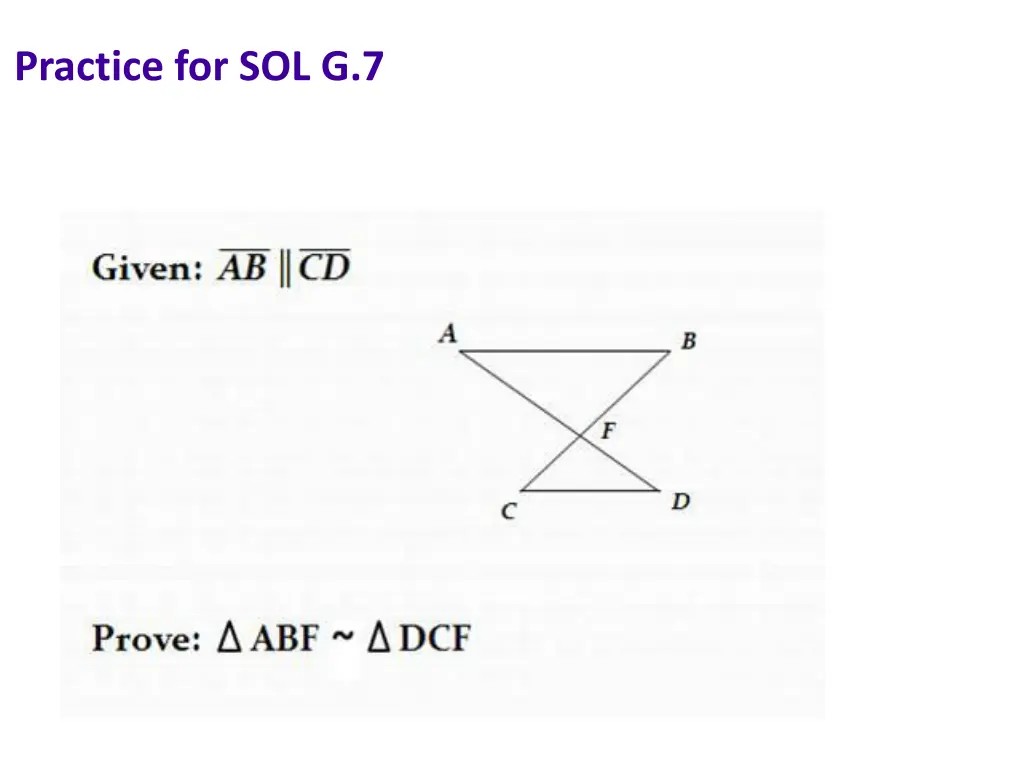 practice for sol g 7