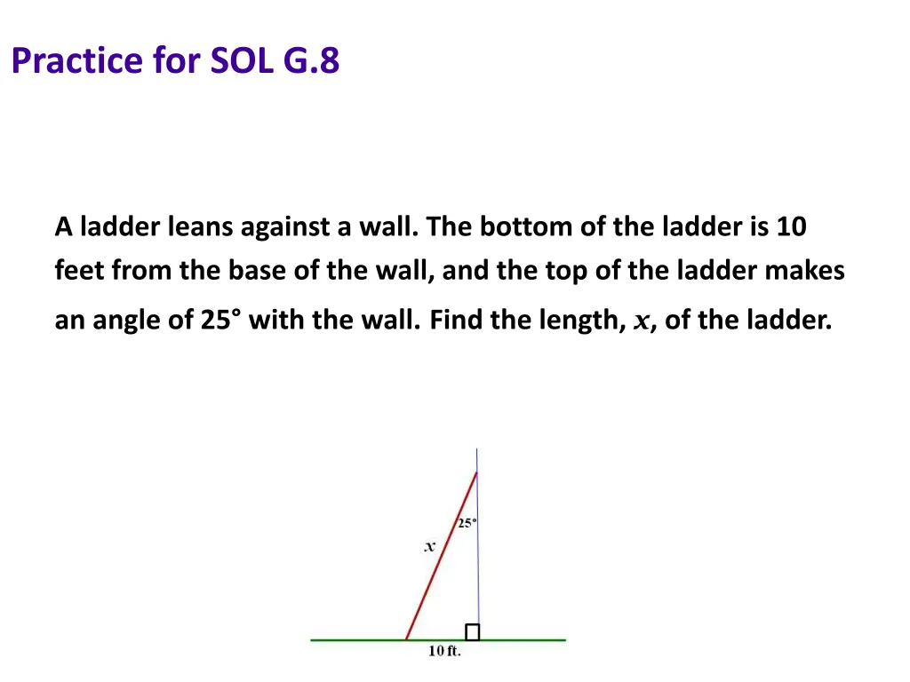 practice for sol g 8