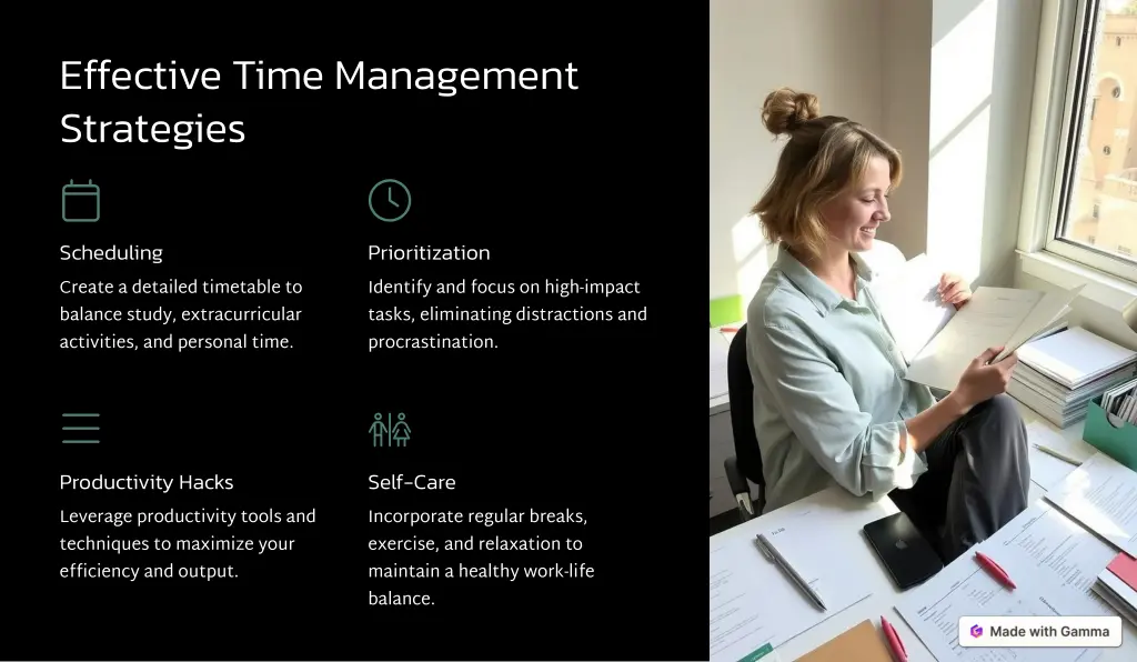 effective time management strategies