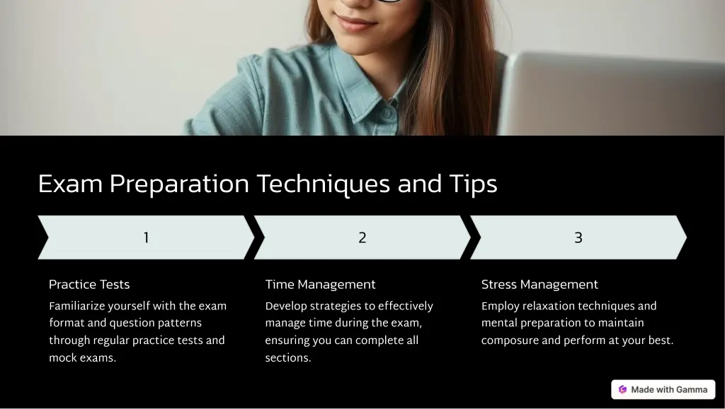 exam preparation techniques and tips