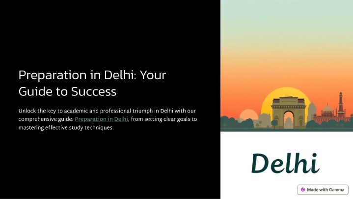 preparation in delhi your guide to success